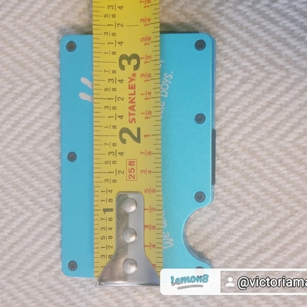 Minimalist Card WalletAnodized Aluminum RFID Block!
